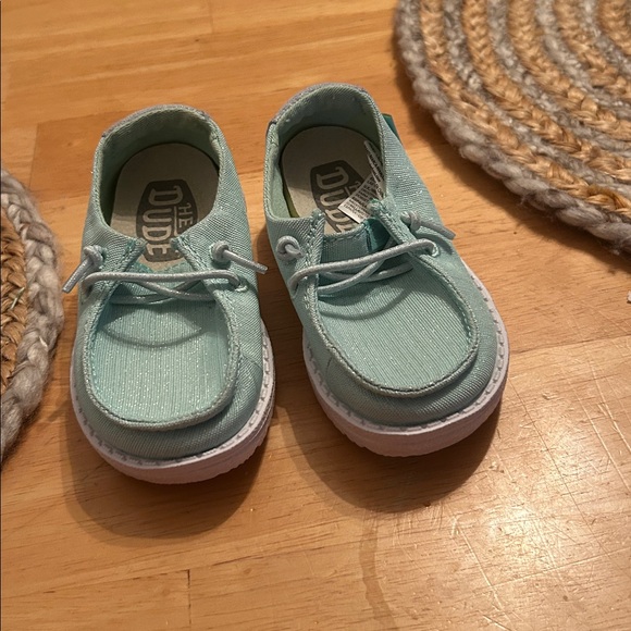 Hey Dude Mint Green Kids' Shoes for girls - Picture 1 of 4